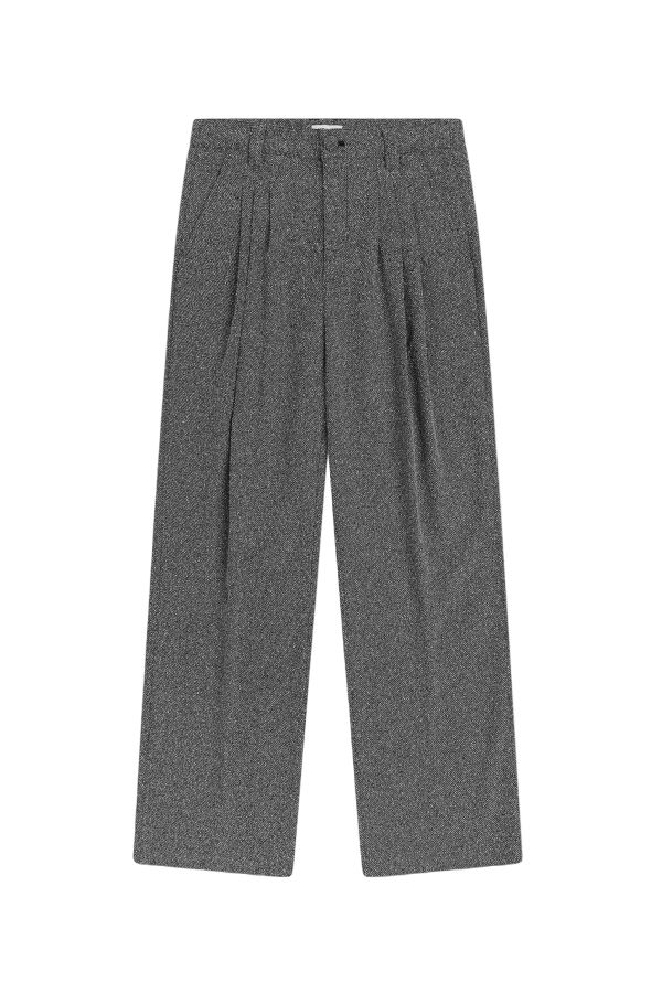 KROST Triple Pleat Static Trouser - Blanc De Blanc