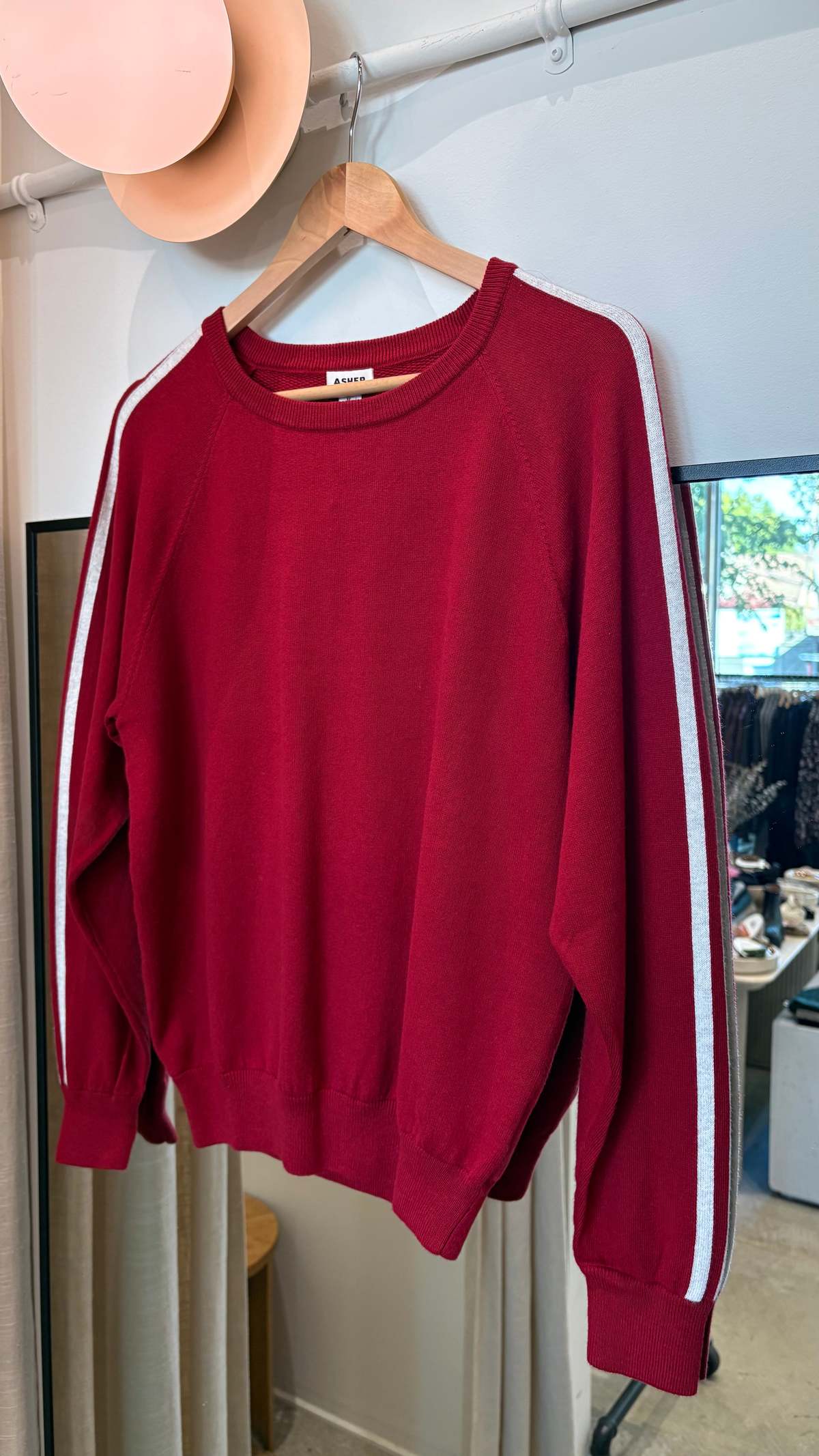 Asher Livia Knitted Crew Sweater - Image 1 of 3