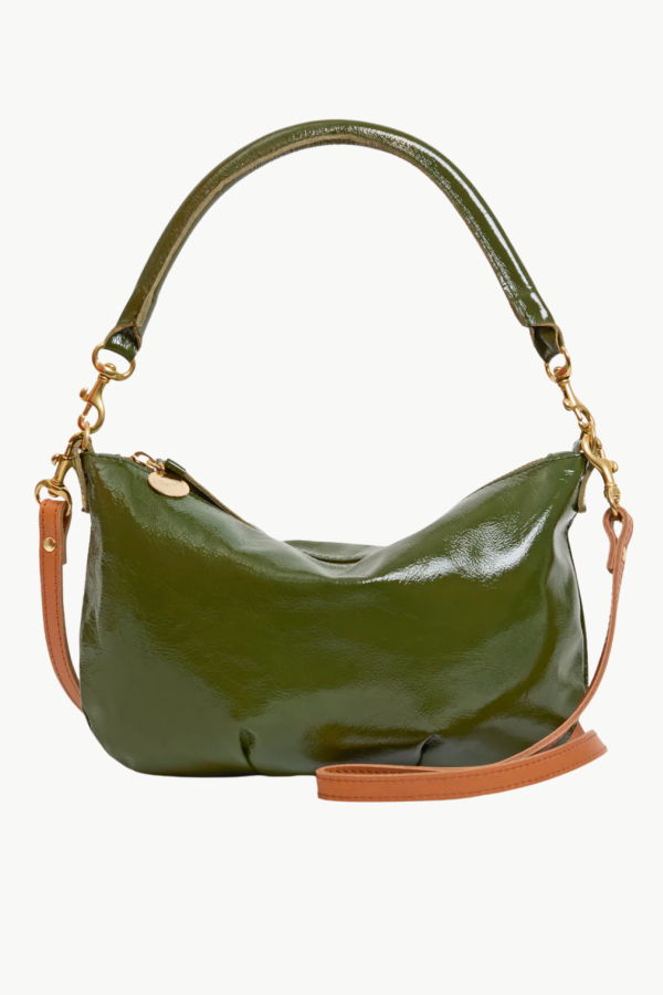 Clare V. Petit Moyen Messenger Bag - Army