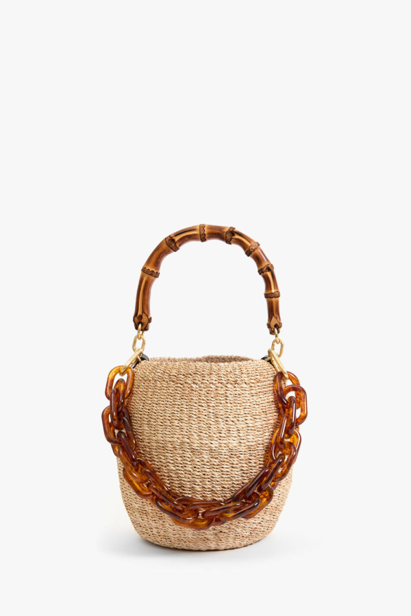 Clare V. Shortie Strap - Tortoise