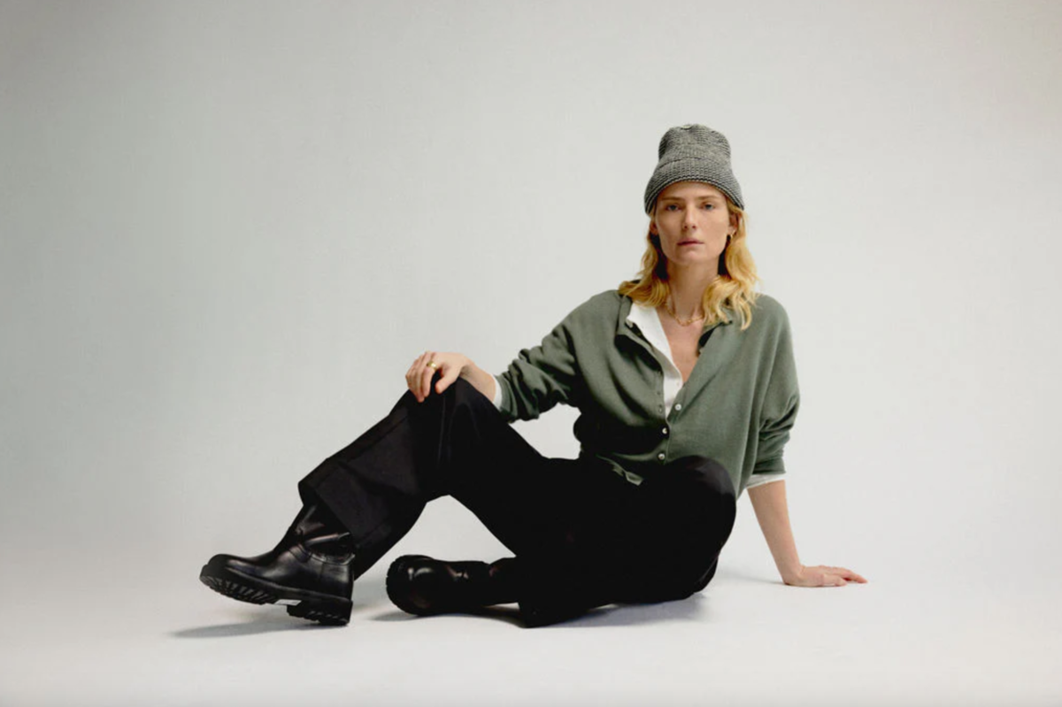 James Street Co. Light Peri Shrunken Cardigan - Image 2 of 7