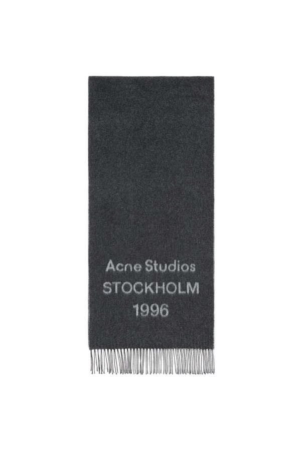 Acne Studios Wide Logo Scarf Acne Studios Wide Logo Scarf