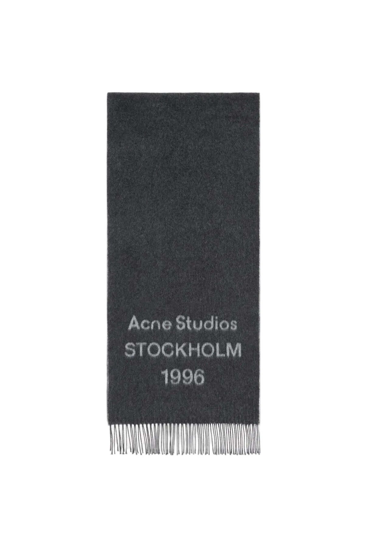 Acne Studios Wide Logo Scarf - Image 1 of 2