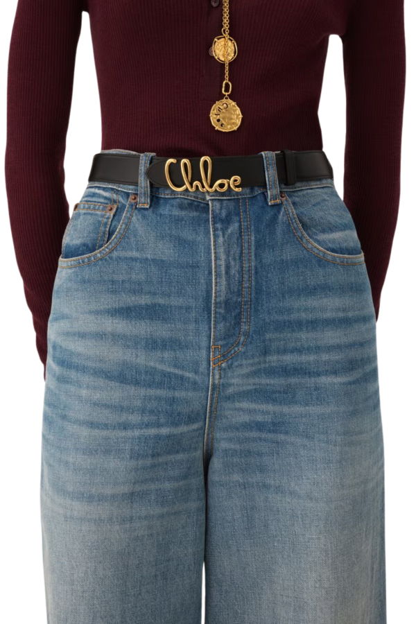 Chloé Iconic Belt - Black