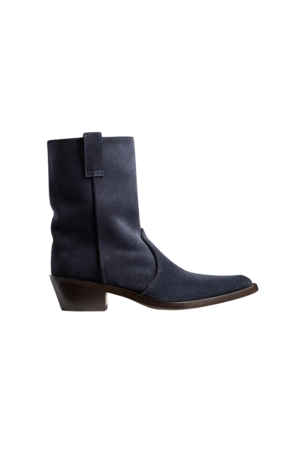 khaite Clive Ankle Boot 35 - Midnight Navy