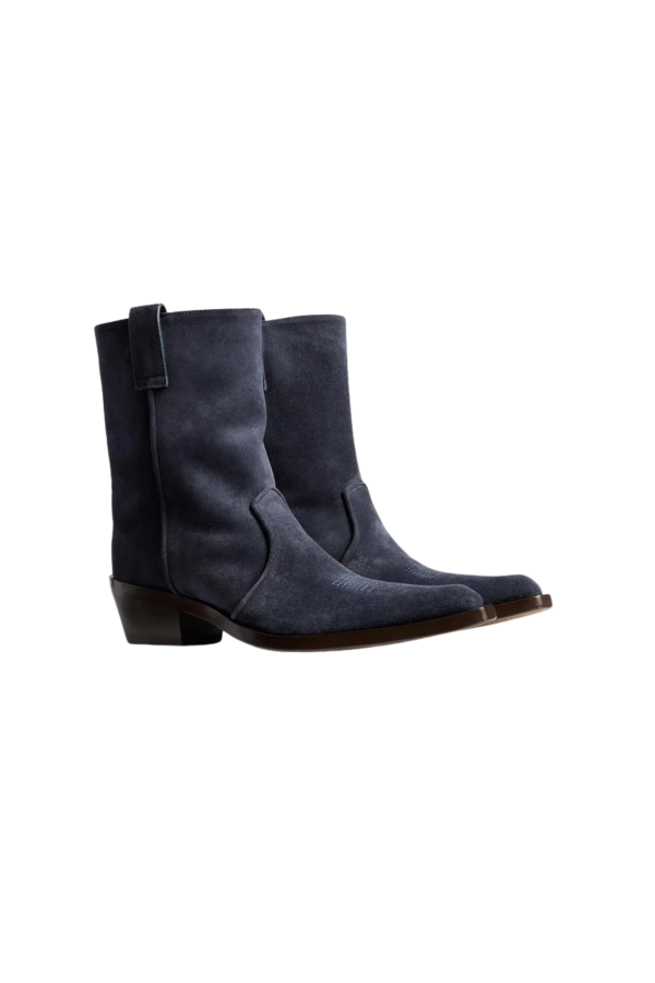 khaite Clive Ankle Boot 35 - Midnight Navy