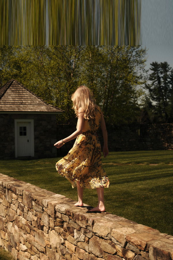 Cartolina Naomi Dress - Lake Bluff Floral