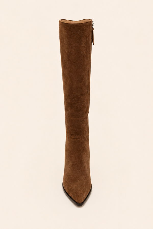 Veronica Beard Levanne Boot - Chestnut