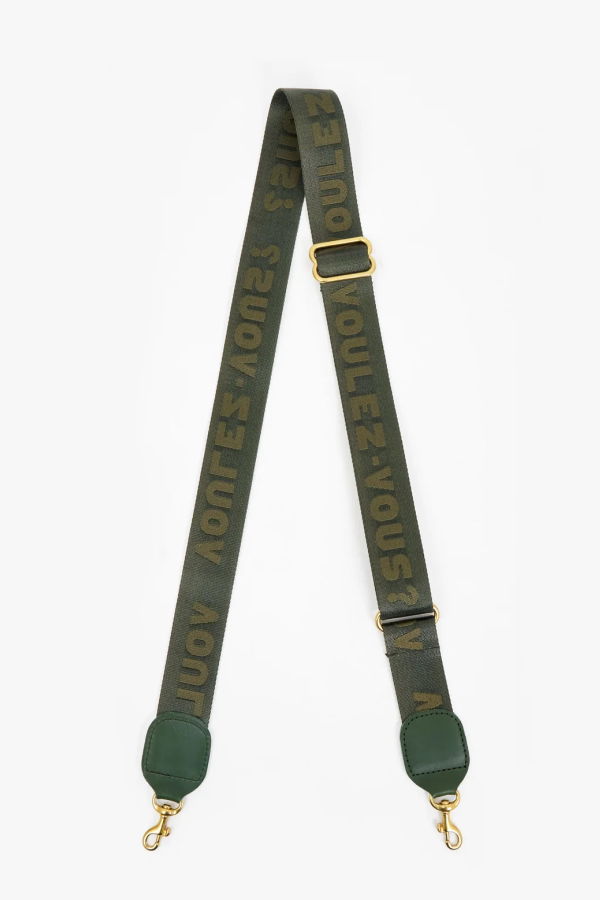 Clare V. Adjustable Crossbody Strap Voulez-Vous