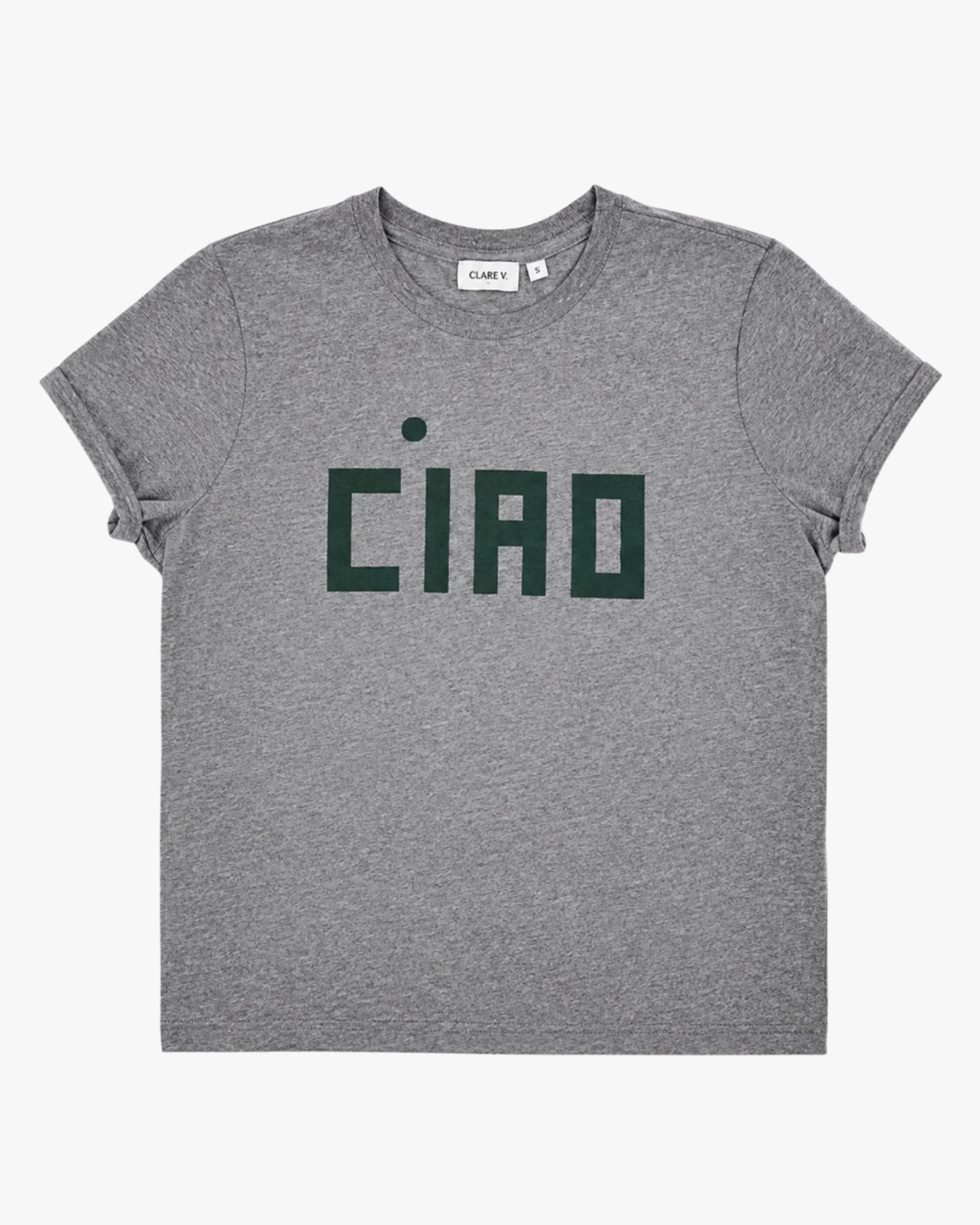 Clare V. Block Ciao Classic Tee - Image 1 of 1