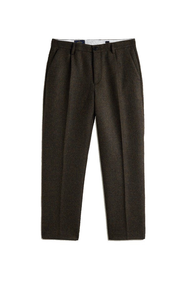Portuguese Flannel Single Pleat Trouser