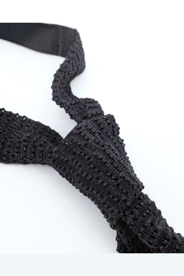 Taiga Takahashi Lot.036 Silk Knit Tie