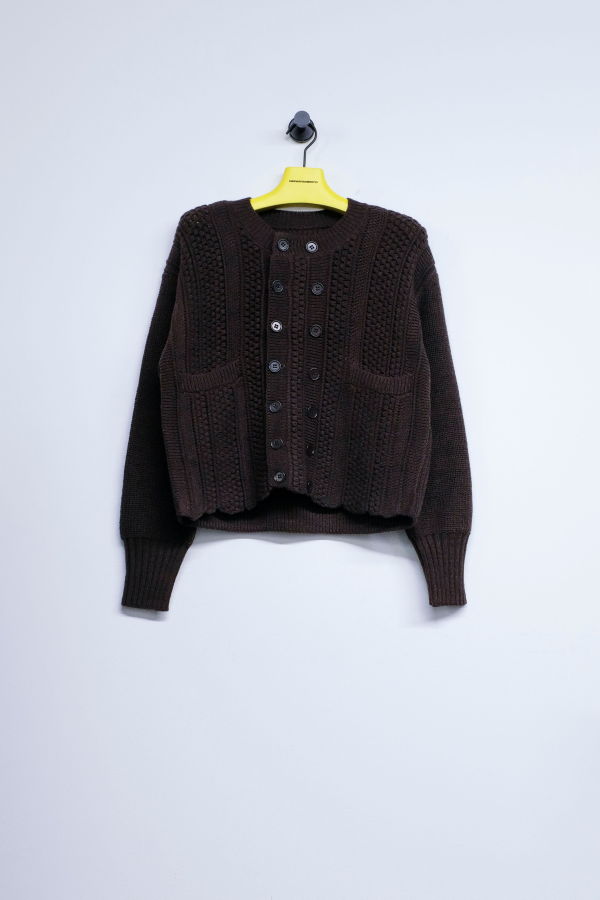 Taiga Takahashi Lot.506 Silk & Wool DB Cardigan