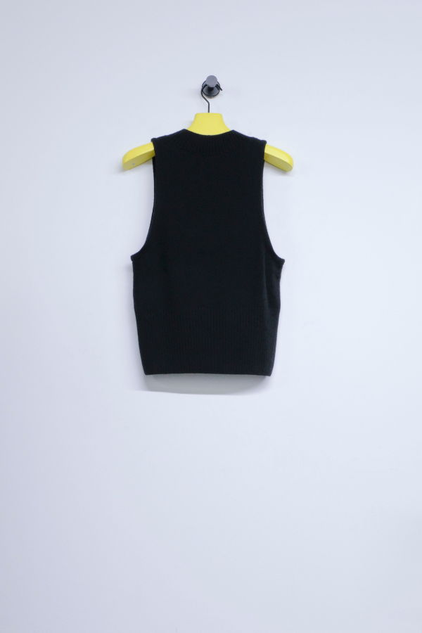 Taiga Takahashi Lot.520 Wool & Cashmere Varsity Letterman Vest