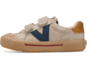 KIDS Victoria Tribu Wide Fit Split Leather & Contrast Sneakers - Thumbnail 1