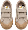 KIDS Victoria Tribu Wide Fit Split Leather & Contrast Sneakers - Thumbnail 2