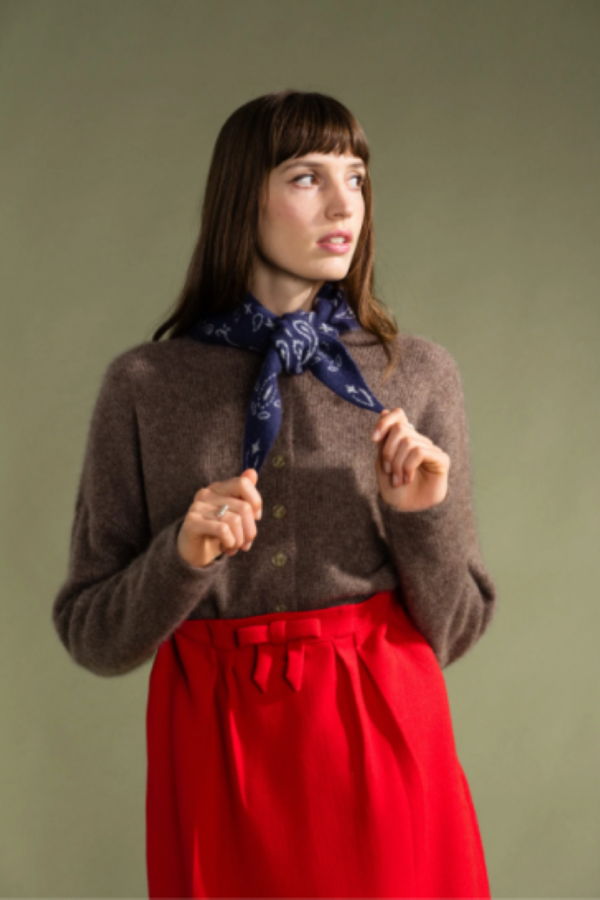 Hansel from Basel Cashmere Triangle Scarf