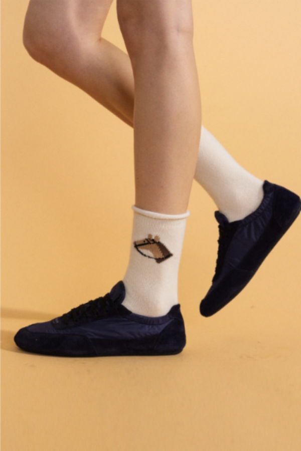 Hansel from Basel Horse Cashmere Sock