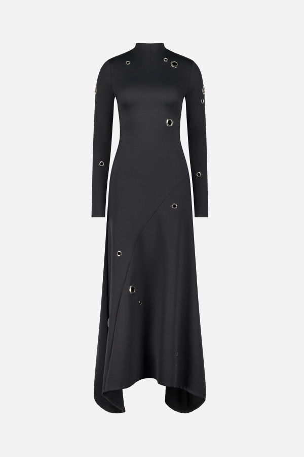 SAEMDI Silvia Grommet Maxi Dress