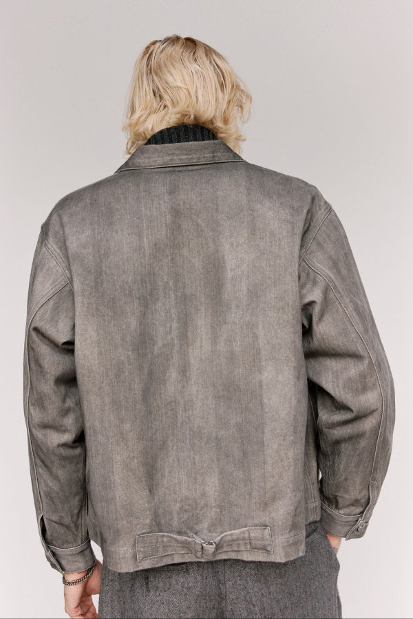Taiga Takahashi Lot.303 Hand Drawn Sumi Cotton Coverall Jacket