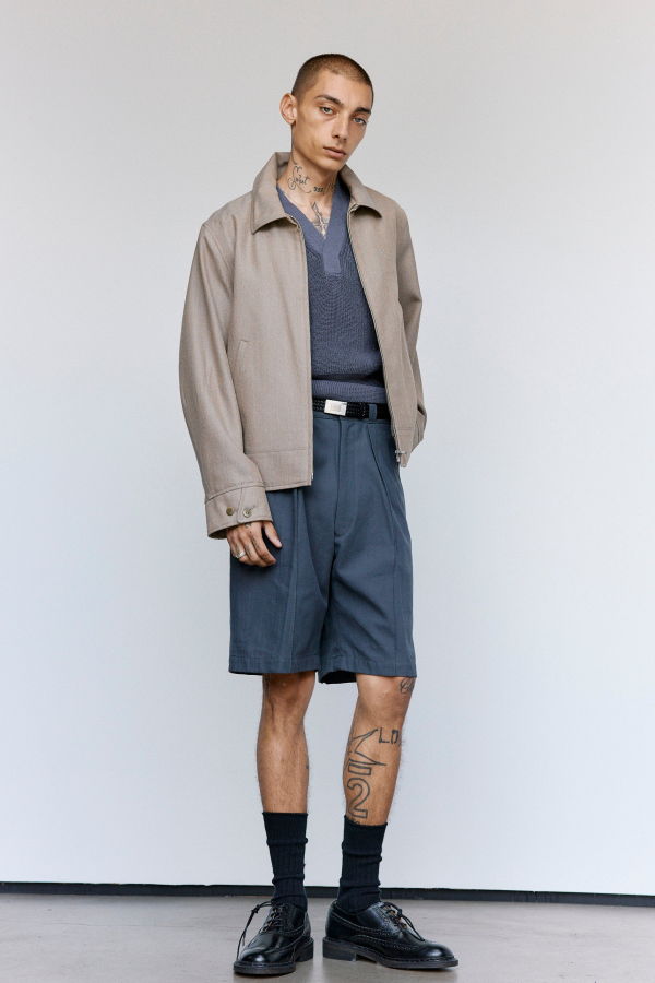 Taiga Takahashi Lot.306 Melange Wool Cossack Jacket