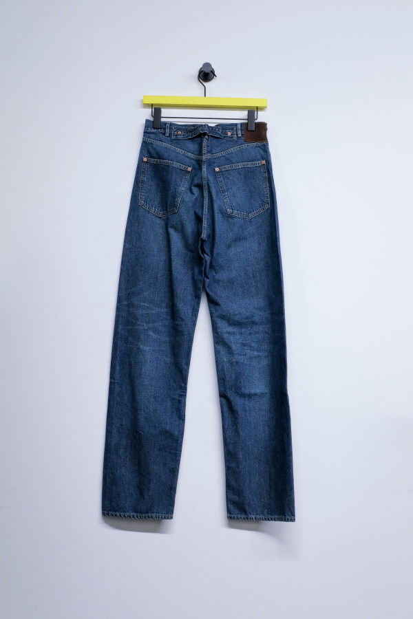 Taiga Takahashi Lot.721 Damaged Trousers C.1930s - Indigo Denim