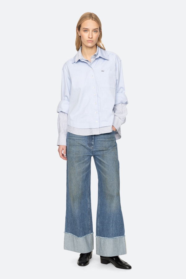 Sea NY Zayna Double Layer Top