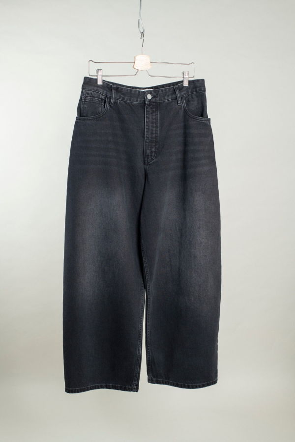 Studio Nicholson Paolo Volume Jean - Washed Black