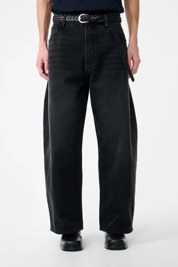 Studio Nicholson Paolo Volume Jean - Washed Black