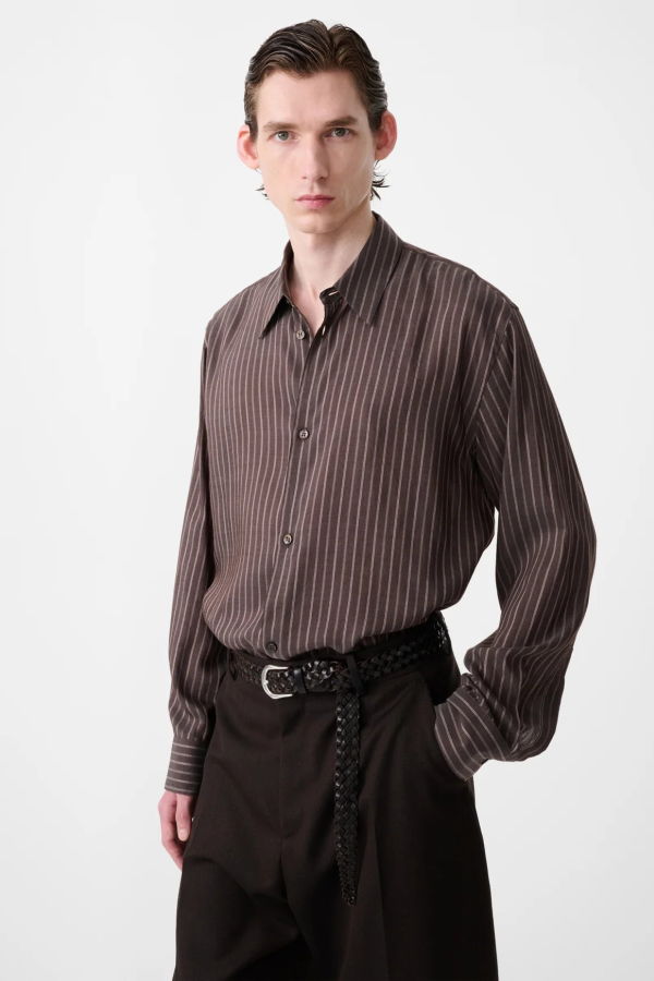 Studio Nicholson View Shirt - Porchini Stripe