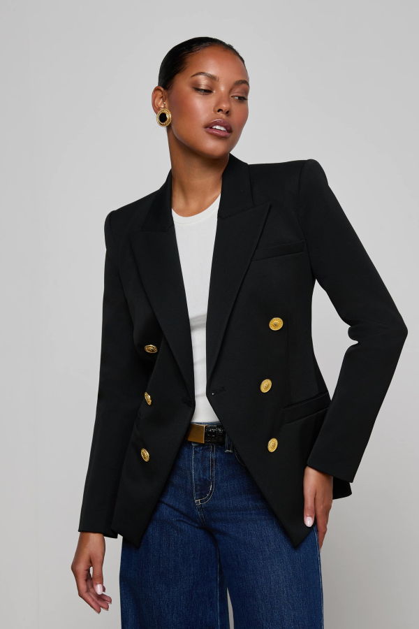 L'AGENCE Kyomi Breasted Blazer