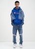 Champion Reverse Weave Scripture Hoodie - Blue - Thumbnail 2