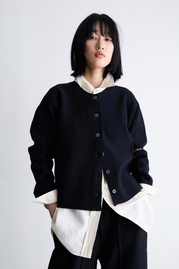 Rus Arco Cardigan - Black