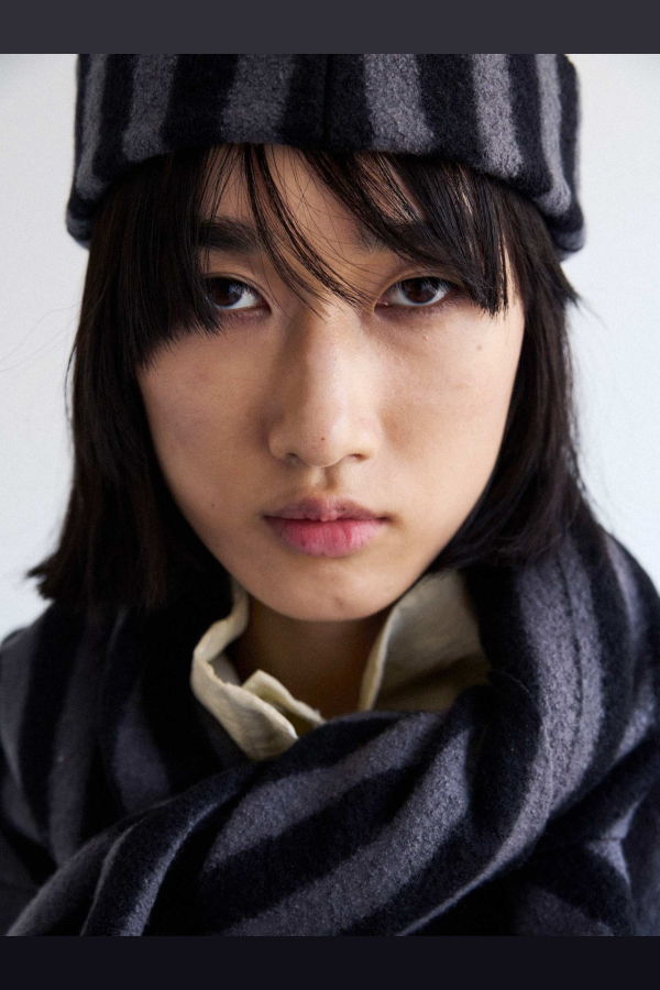 Rus Danpen Scarf - Black / Marengo