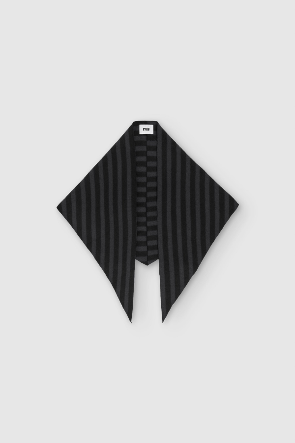 Rus Danpen Scarf - Black / Marengo