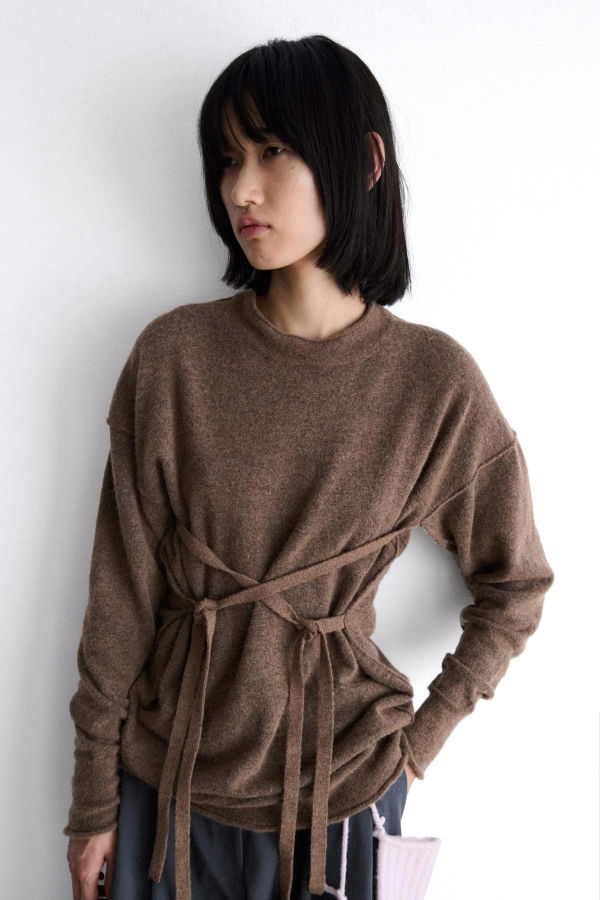 Rus Karamu Sweater - Taupe