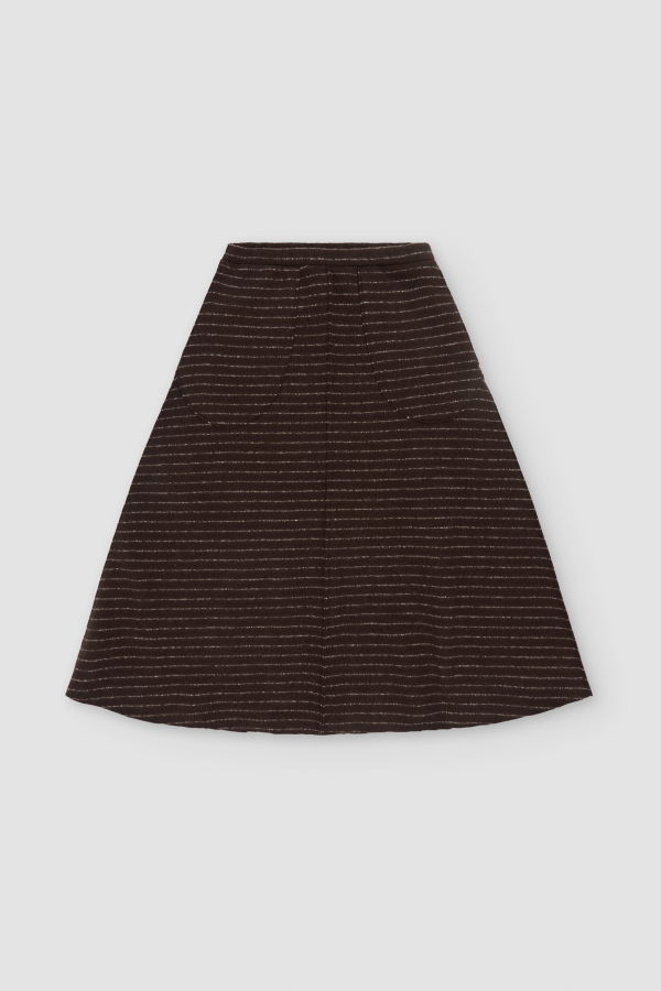 Rus Kumori Skirt - Chocolate / Chalk