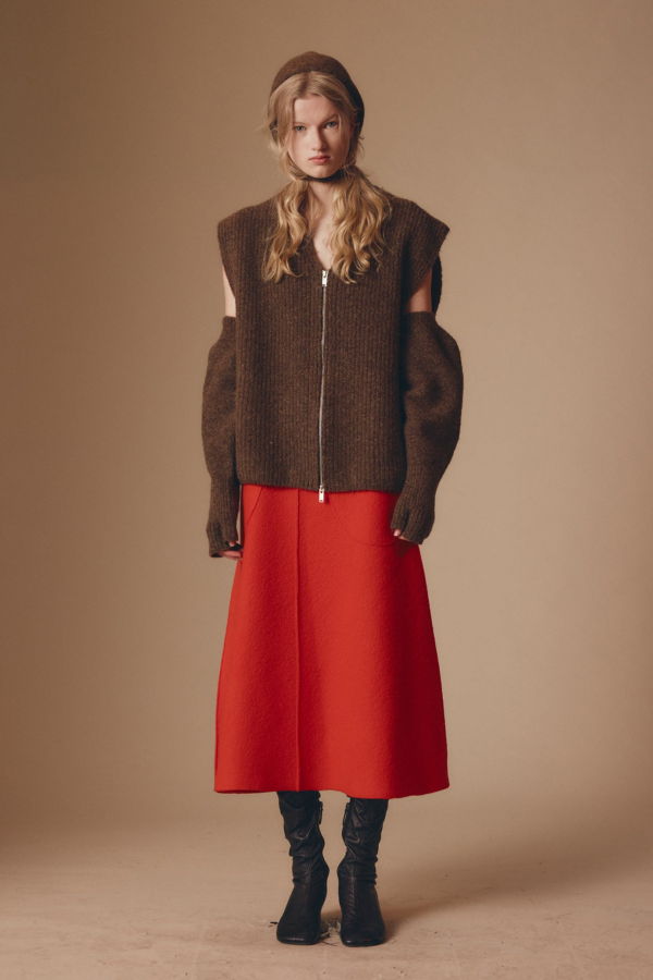 Rus Kumori Skirt - Tomate