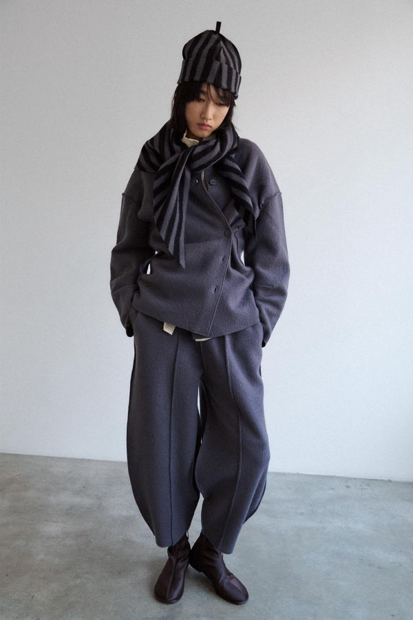 Rus Manta Cardigan - Marengo