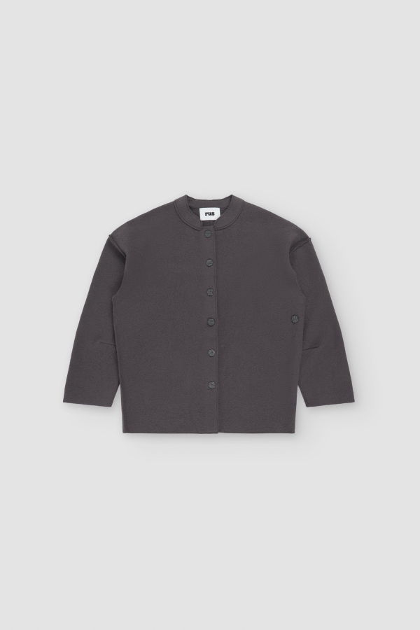 Rus Manta Cardigan - Marengo