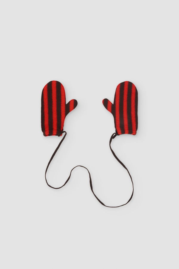 Rus Nitto Mittens - Tomate/Chocolate