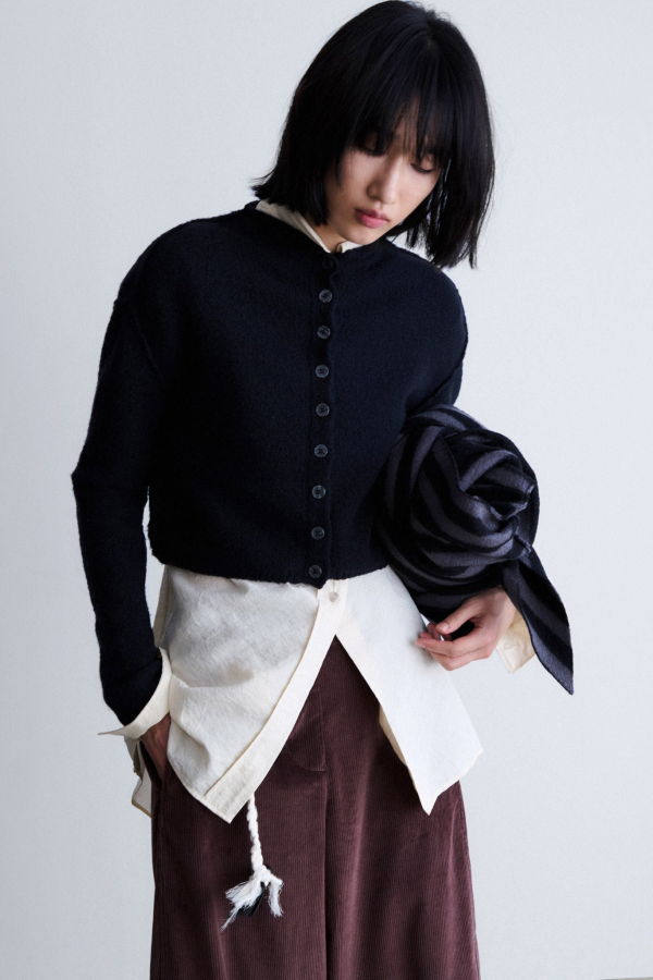 Rus Shisen Cardigan - Black