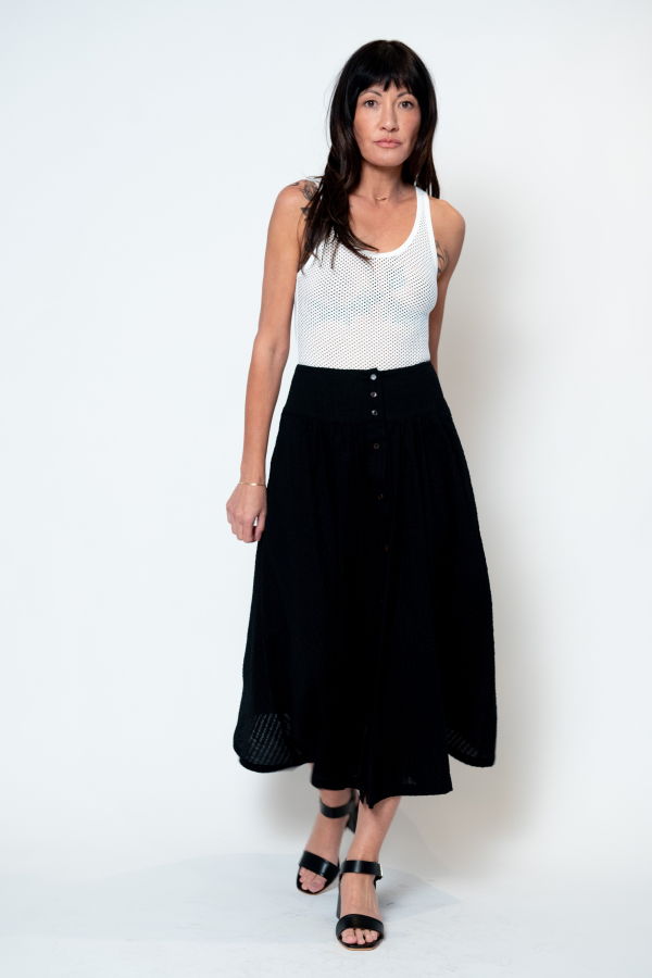 Emerson Fry Elina Seersucker Skirt