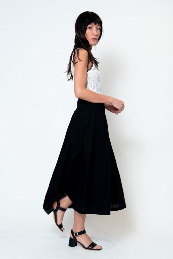 Emerson Fry Elina Seersucker Skirt