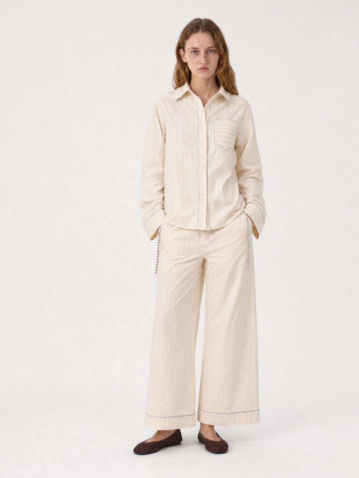 Carmen Says Elm Striped Shirt - Image 6 of 6