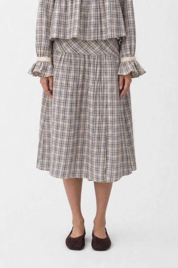 Carmen Says Heather Check Skirt