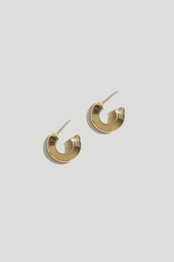 MASLO CO. Round Peak Earrings