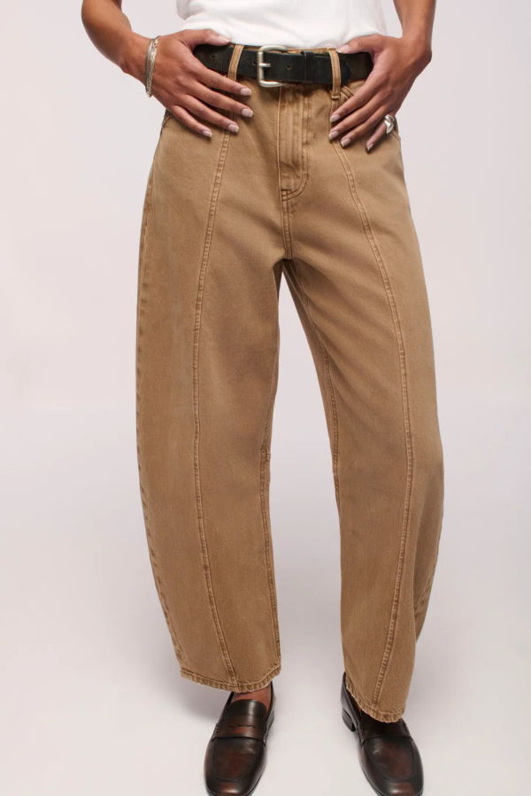DALA Lido Ankle Jean - Oak Brown