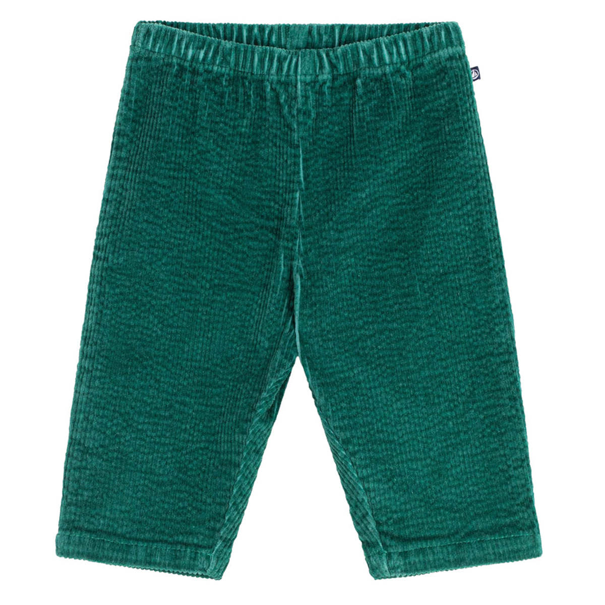 KIDS Petit Bateau Baby Velour Pants - Green - Image 1 of 5