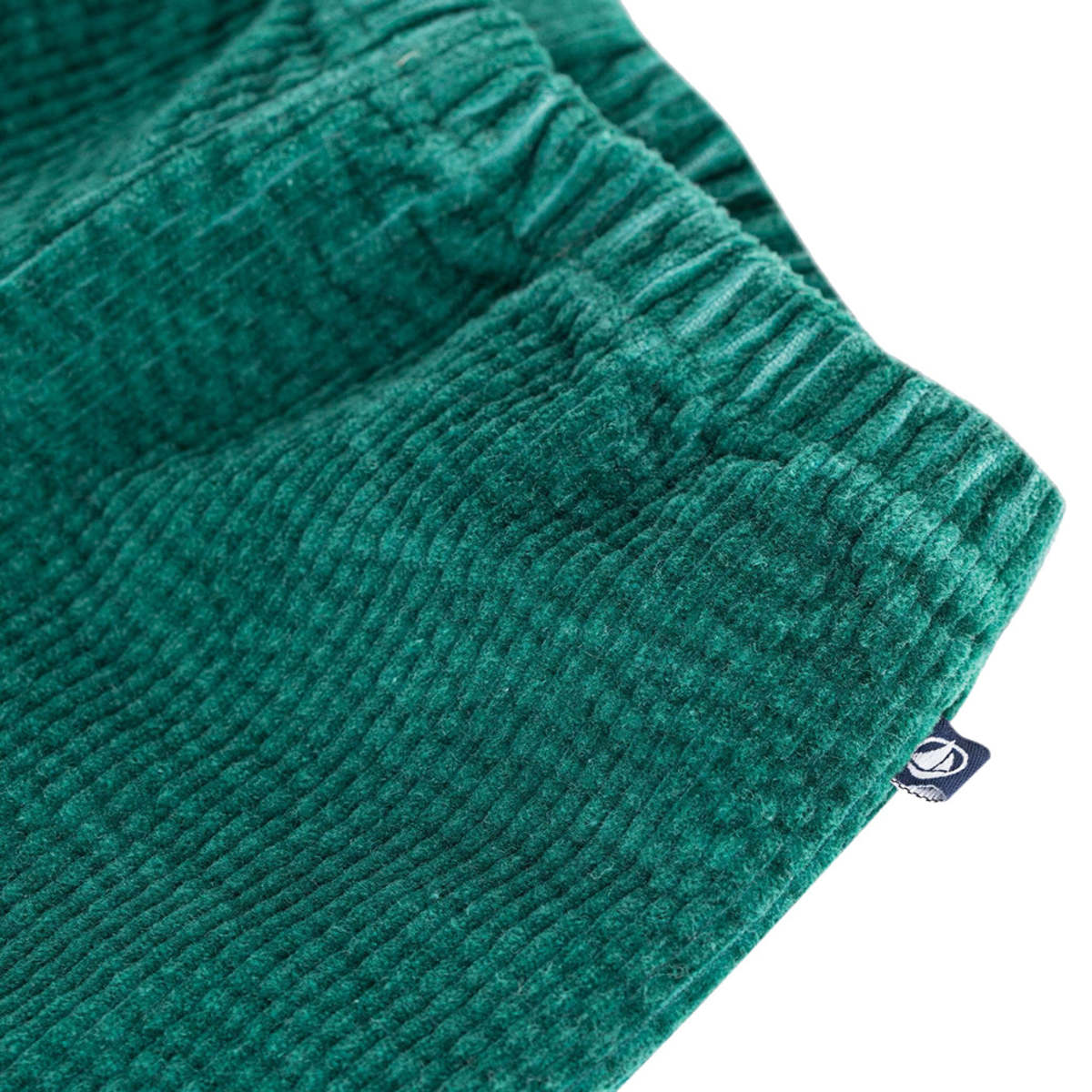 KIDS Petit Bateau Baby Velour Pants - Green - Image 3 of 5